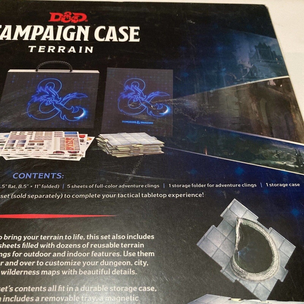 D&D Dungeon And Dragons Campaign Case Terrain Tiles Storage - Picture 6 of 10